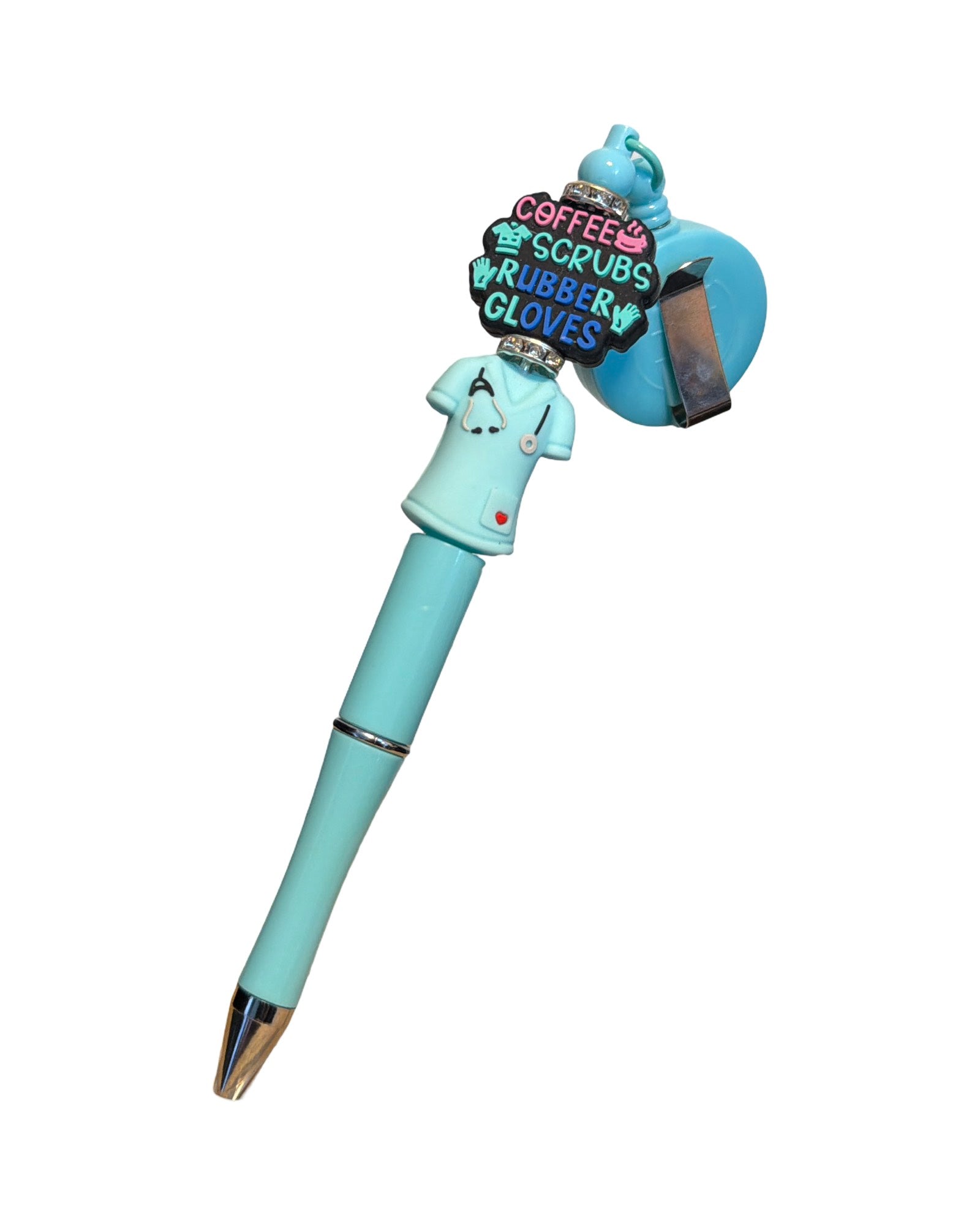 Nurse badge reel (Turquoise)